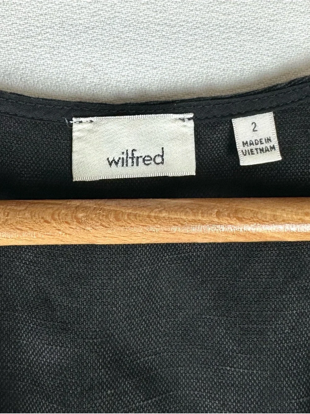 Wilfred Brax Wrap Front Cutout Jumpsuit Linen Blend Wide leg